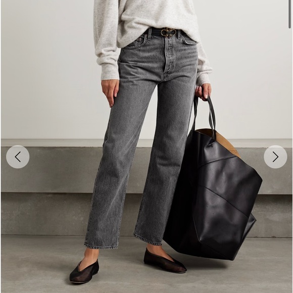 Agolde 90s pinch waist in faded black - Picture 1 of 4